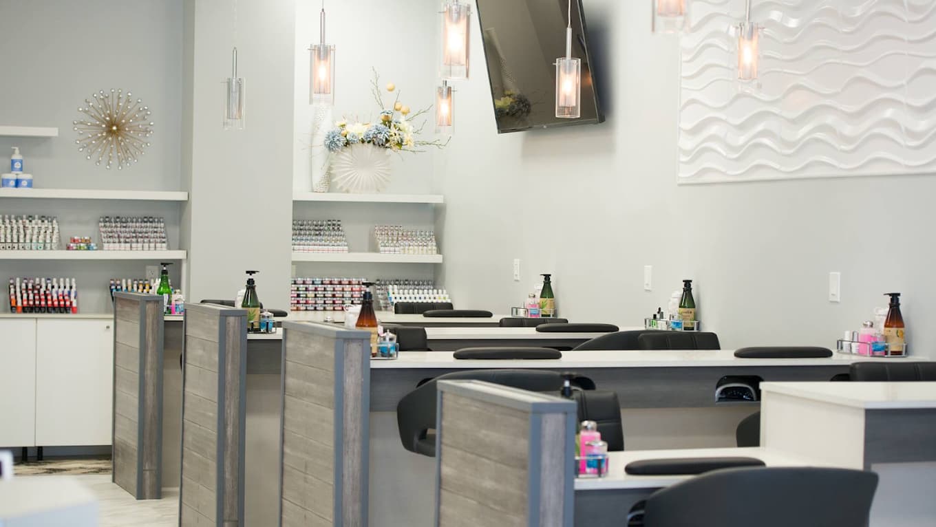 Inside Luxe168 Nails and Spa